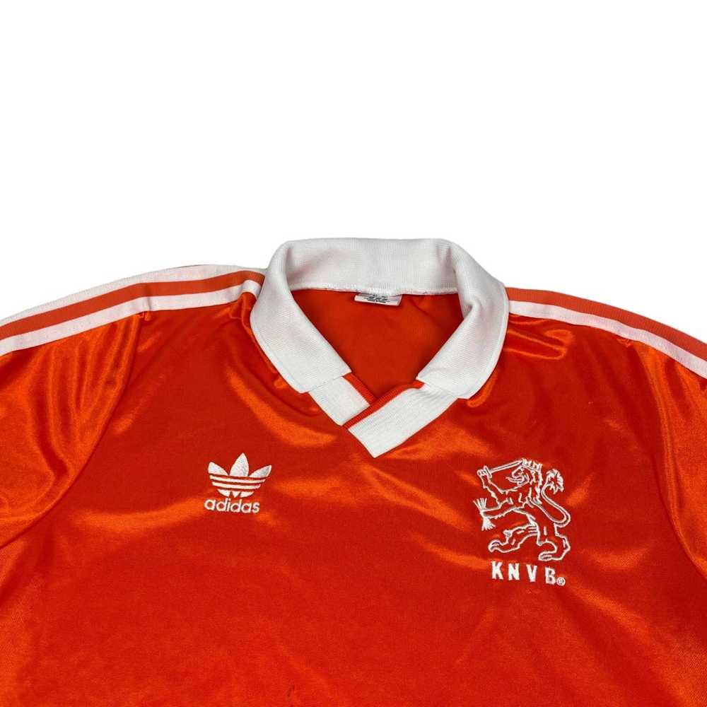 Adidas × Soccer Jersey × Vintage Netherlands 1990… - image 2