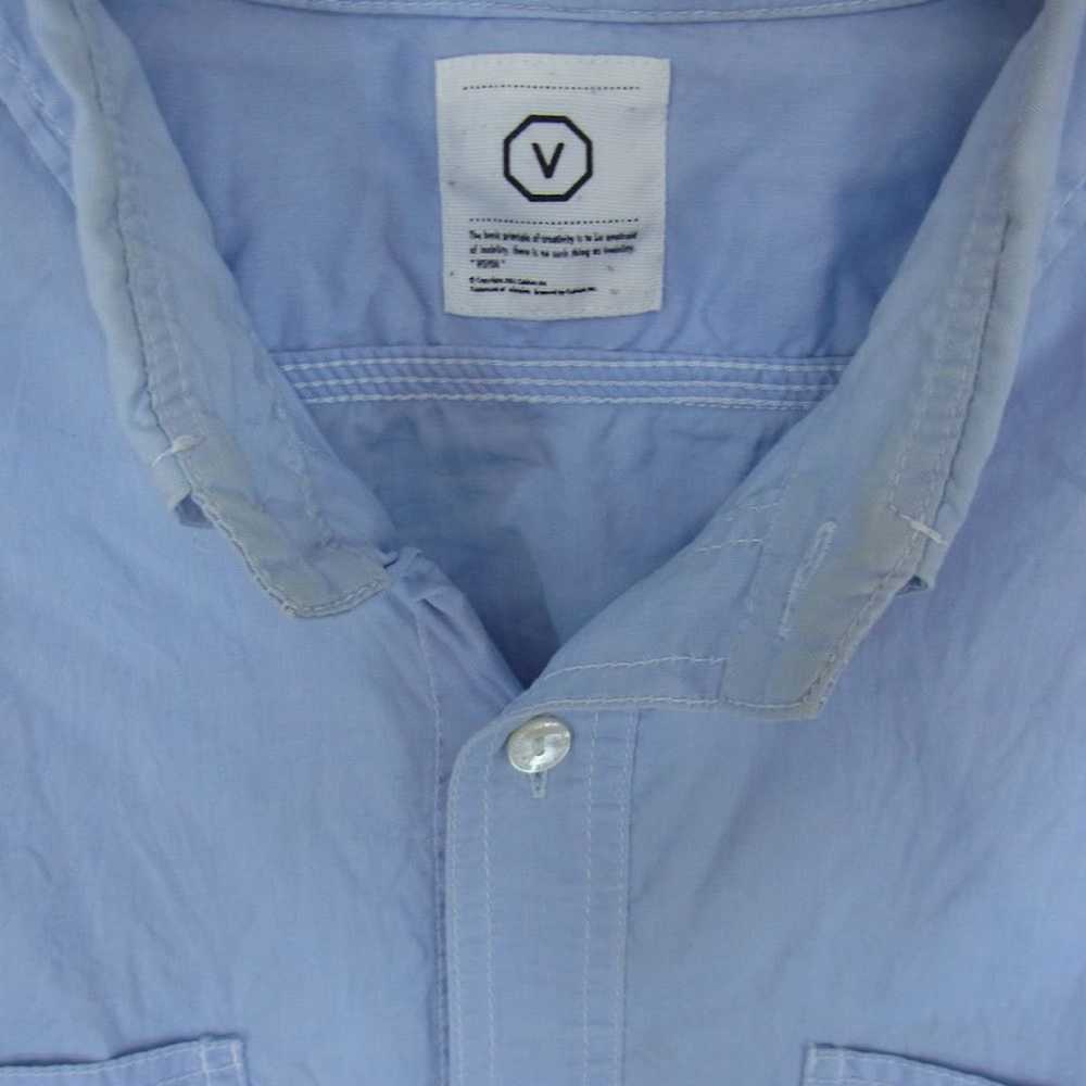 Visvim Shirt Button Down Long Sleeve Stitch Chest… - image 3