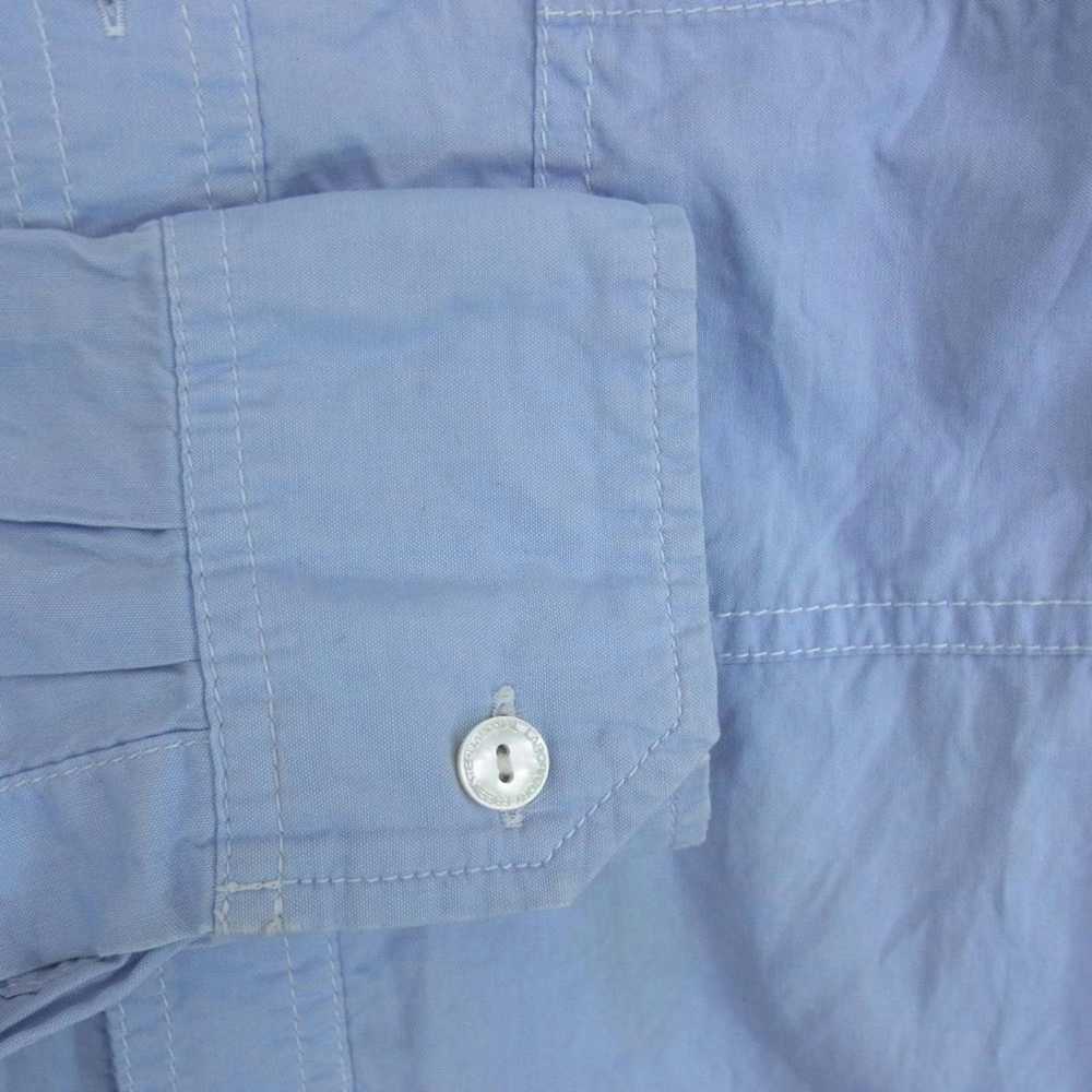 Visvim Shirt Button Down Long Sleeve Stitch Chest… - image 4