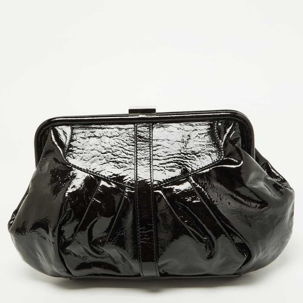 Moschino Patent leather clutch bag - image 3