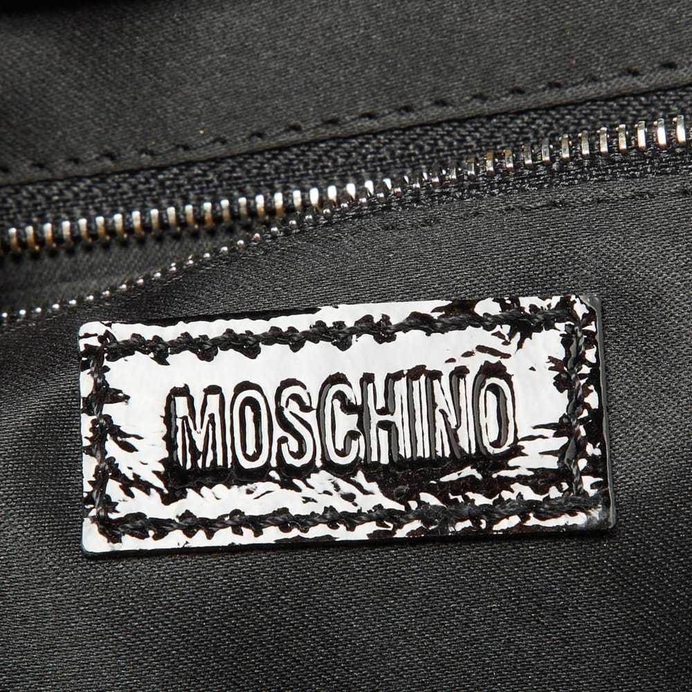 Moschino Patent leather clutch bag - image 7