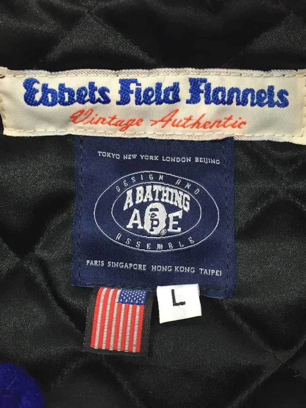 Bape Bape X Ebbets Field Field Flannels Varsity J… - image 5