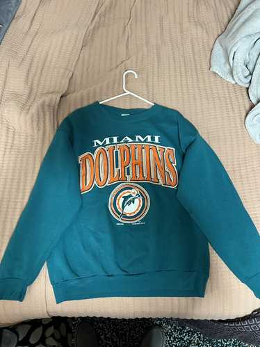 NFL × Vintage Miami dolphins crewneck