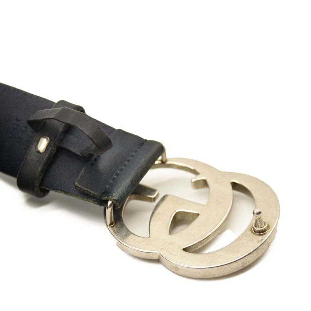 Gucci GUCCI Textured Calfskin Double G 40mm Belt … - image 7