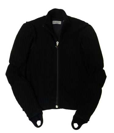 Yohji Yamamoto | H.Lorenzo|Leather Utility Jacket (HJ-Y94-703-1-BLACK), 3 / Black