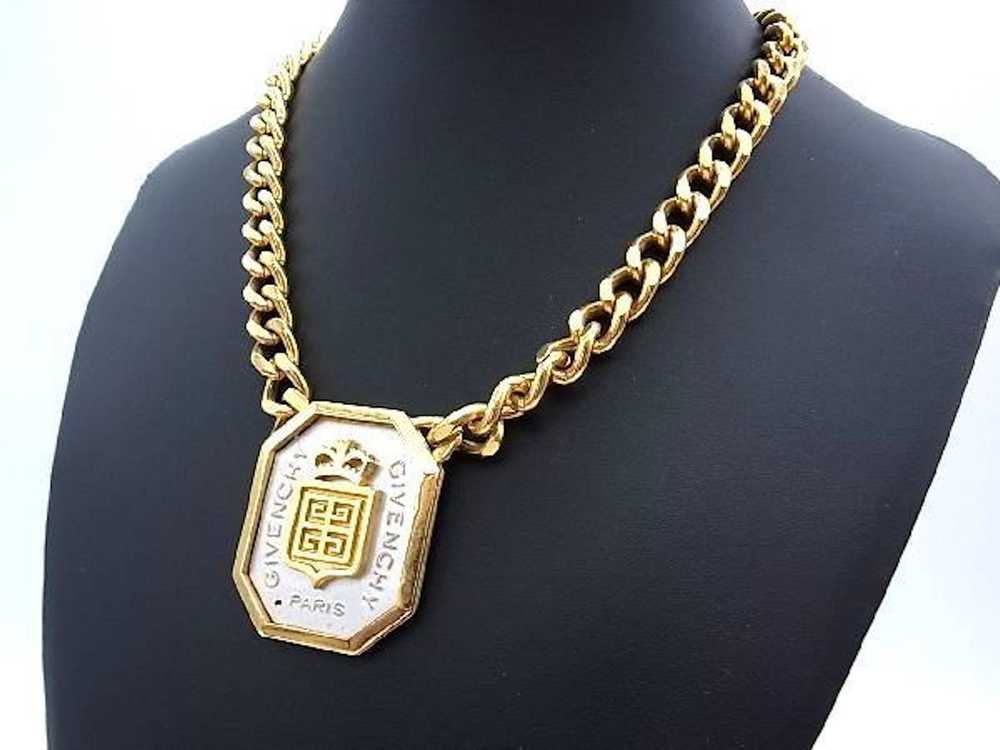 Givenchy Givenchy GG Logo Gold Chain - image 3