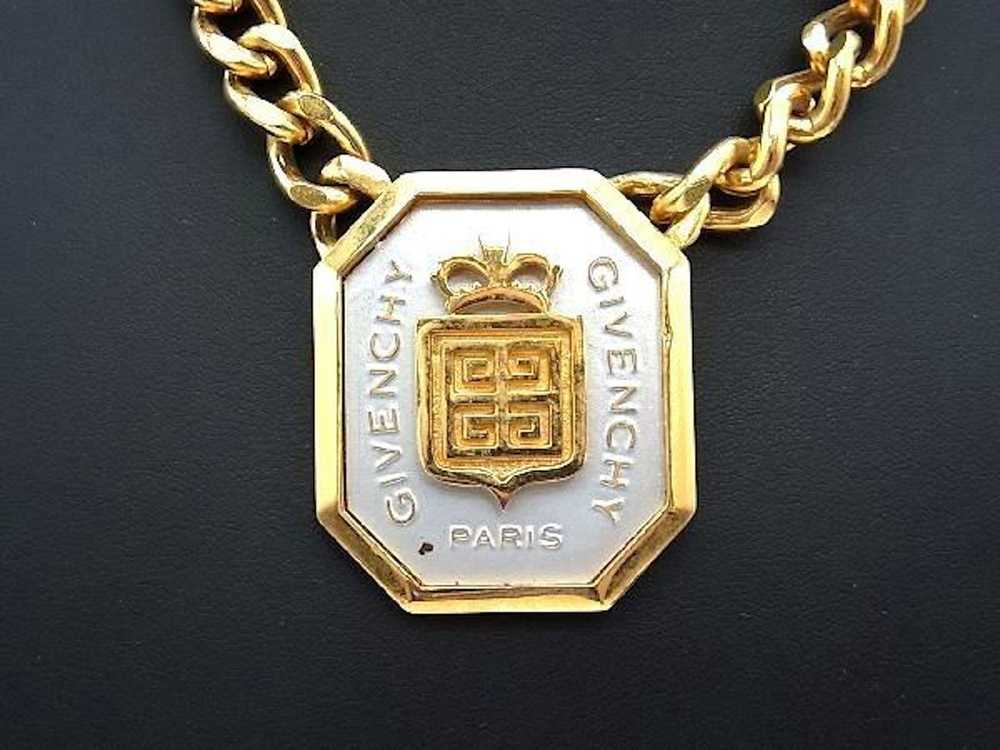 Givenchy Givenchy GG Logo Gold Chain - image 4