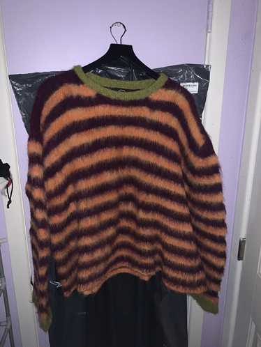 Brain Dead Alpaca Striped Mohair sweater by Brain 
