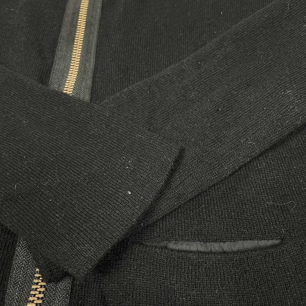 Acne Studios Acne Women's Black Wool Full Zip Cro… - image 5