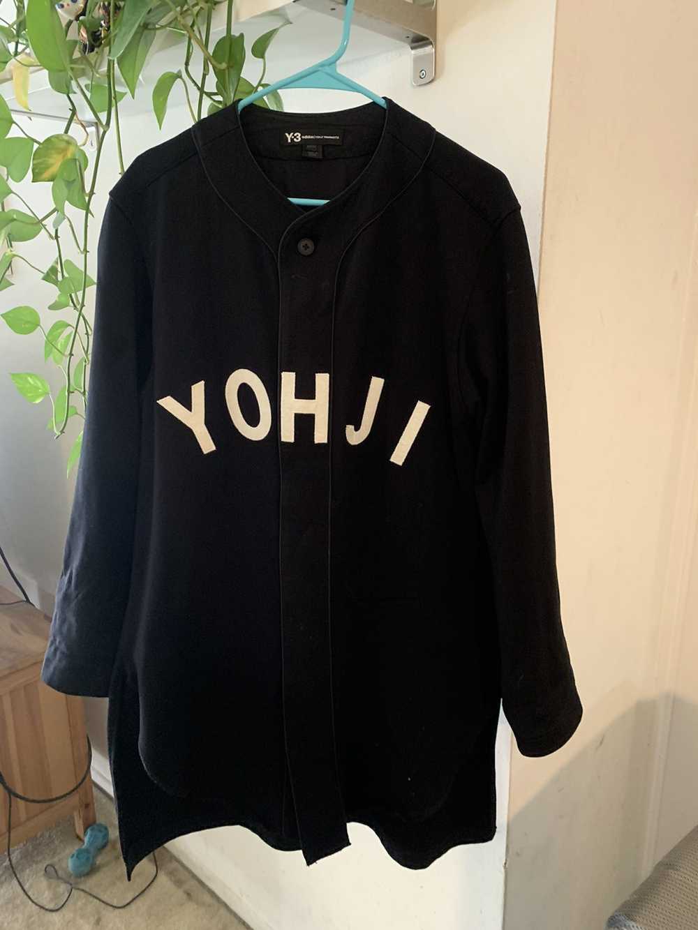 Y-3 Adidas Y-3 Oversized Yohji baseball jersey - image 2