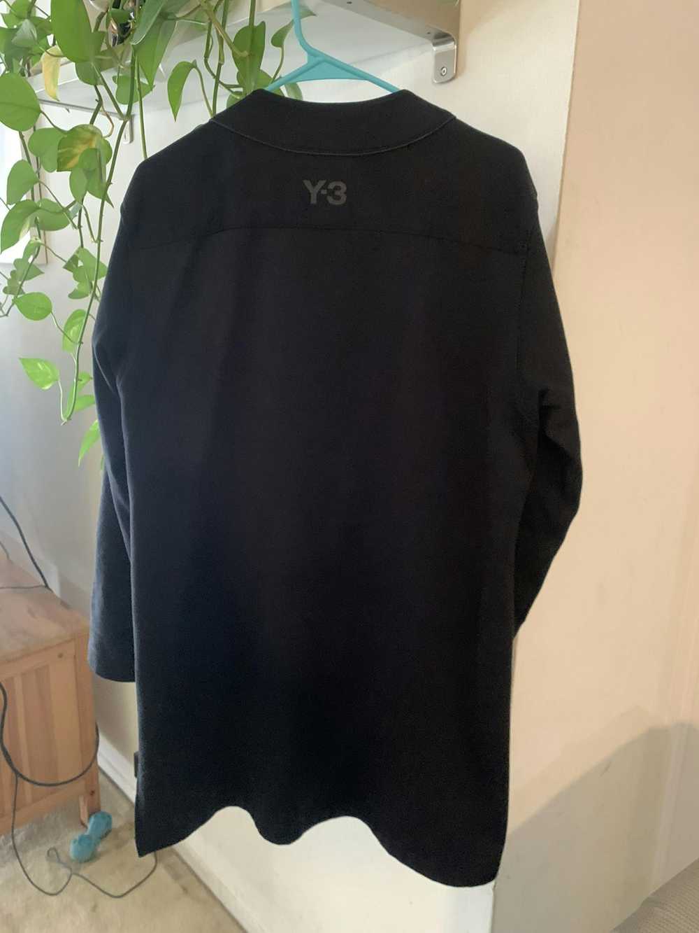 Y-3 Adidas Y-3 Oversized Yohji baseball jersey - image 3