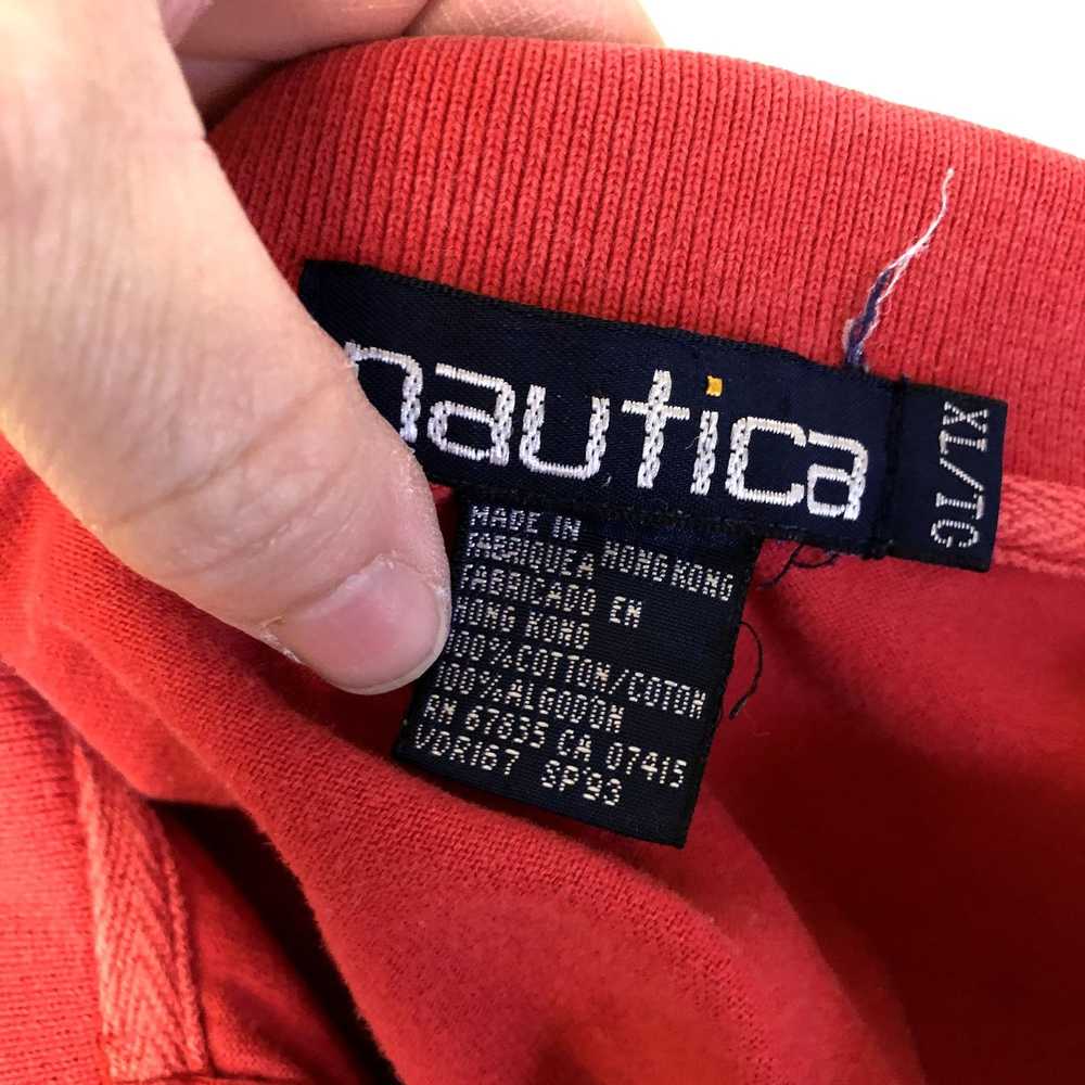 Nautica 80's Nautica Men Boating COLOR BLOCK Stri… - image 4