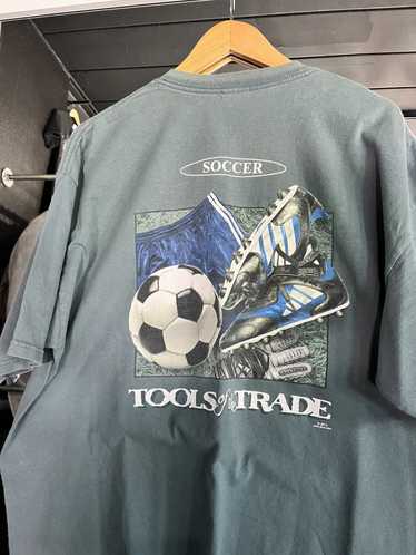 Gildan × Streetwear × Vintage Vintage Y2K Soccer T