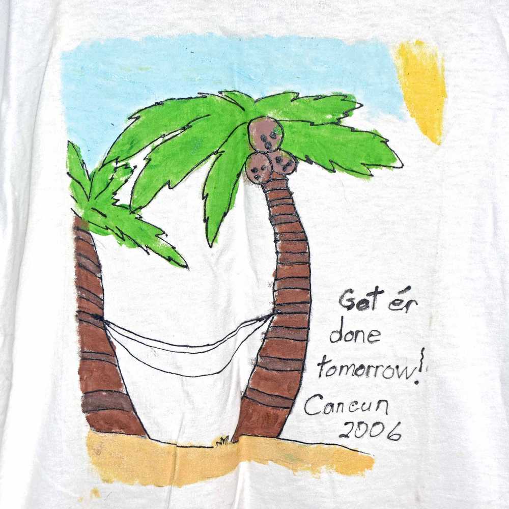 Art Hand-Painted Beach Shirt - image 2