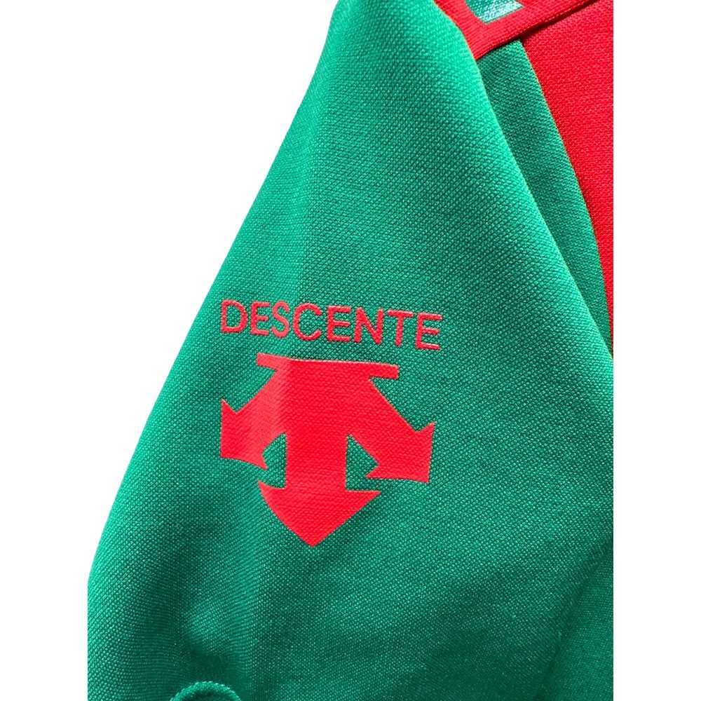 Descente Vintage Descente 1/4 Zip Short Sleeve Cy… - image 3