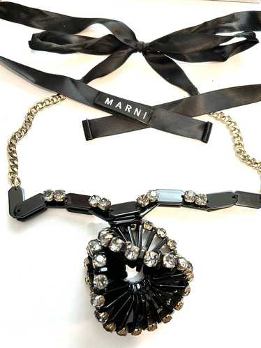BLACK Rhinestone Crystal Sparkle Love Knot Necklace-choker-adjustable  Length-trending NOW - Etsy