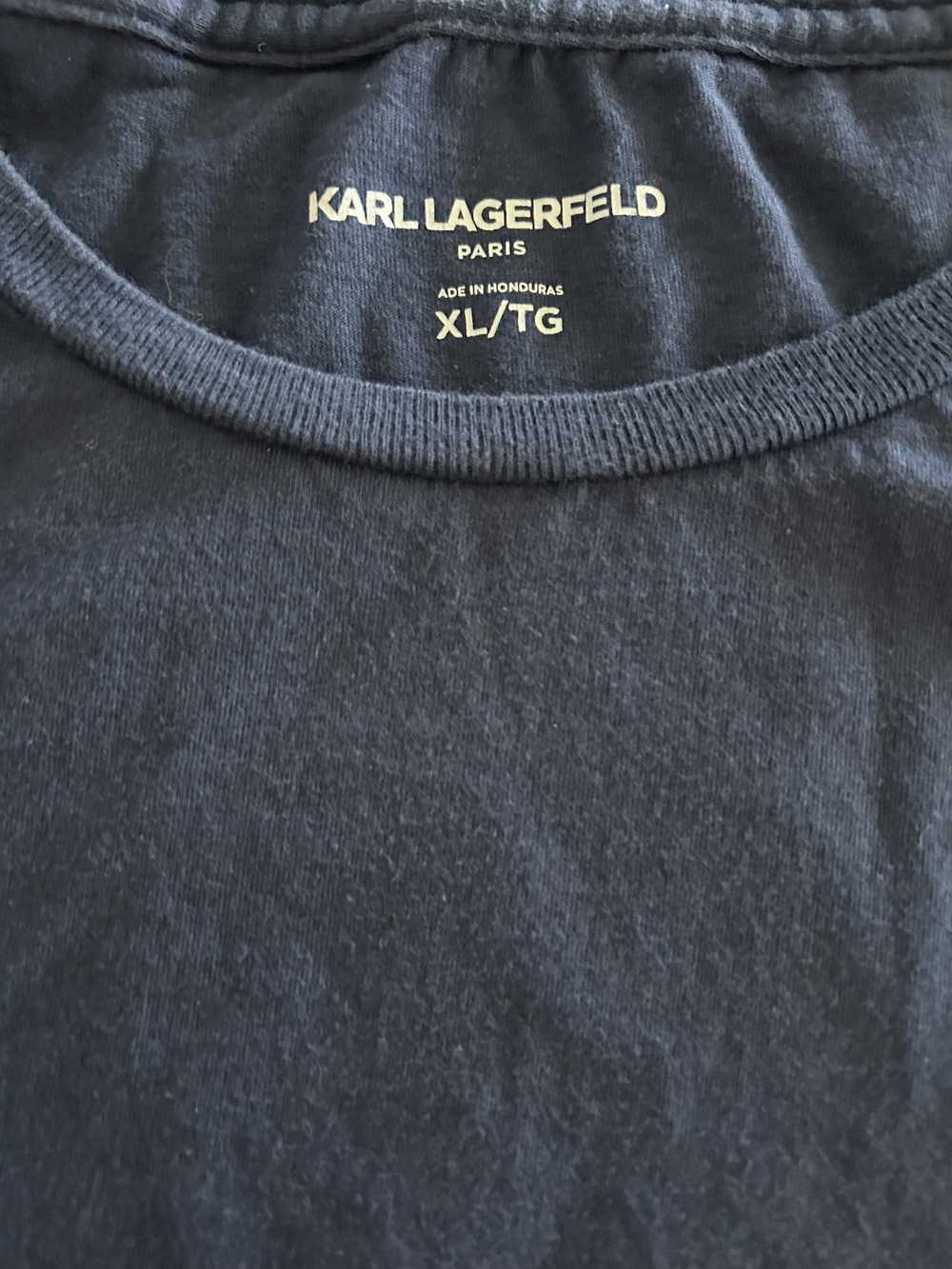 Karl Lagerfeld RARE Karl Lagerfeld Tee - image 2