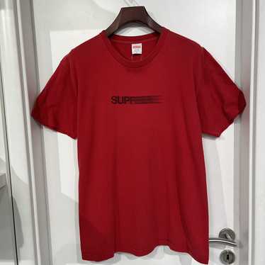 Supreme Motion Logo Tee Black 100% Authentic Worn Once - Gem