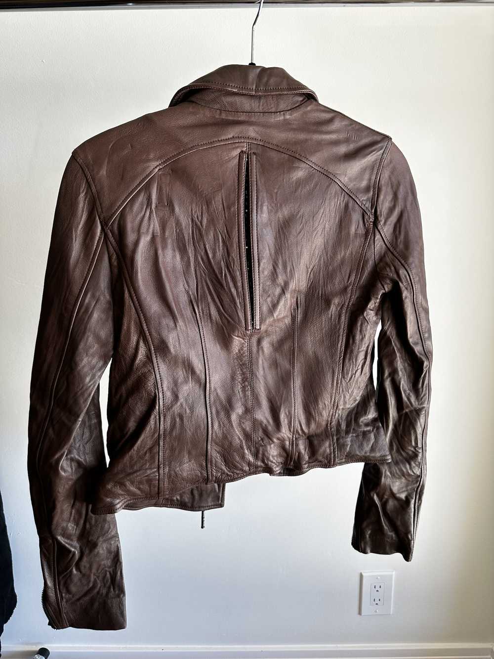 Jaded By Knight Jaded by Knight brown bike jacket - image 4