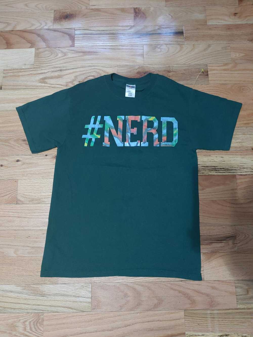 Jerzees #Nerd T-shirt - image 1