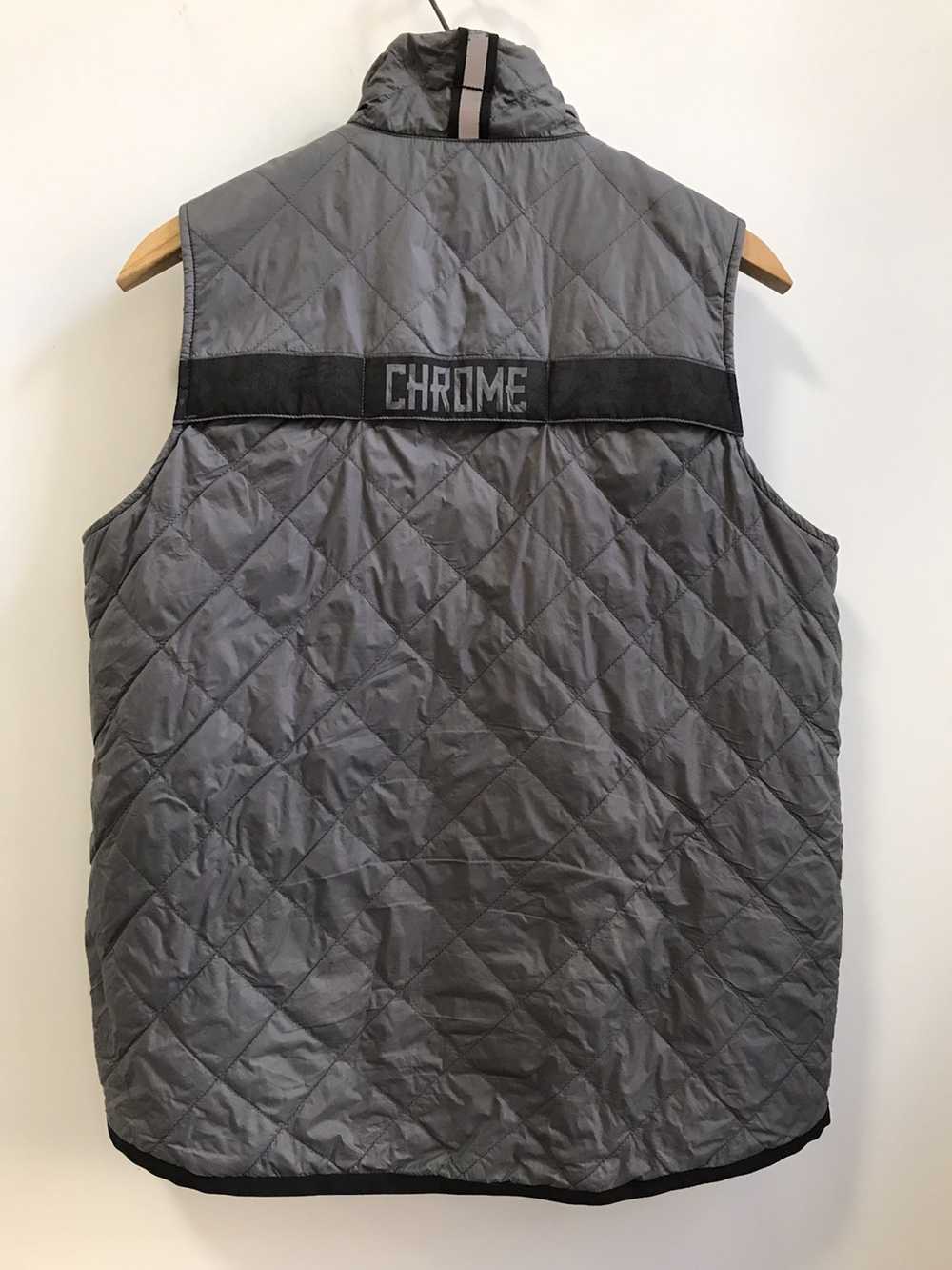 Chrome Industries Reversible Quilted Vest 3M Acce… - image 4