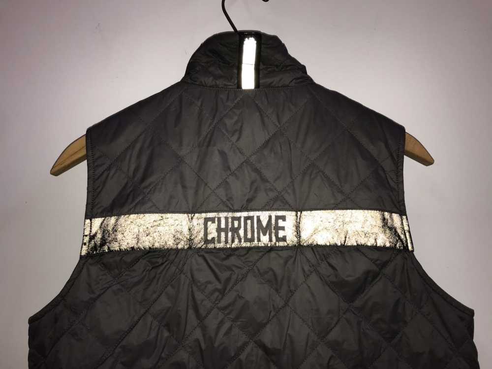 Chrome Industries Reversible Quilted Vest 3M Acce… - image 5