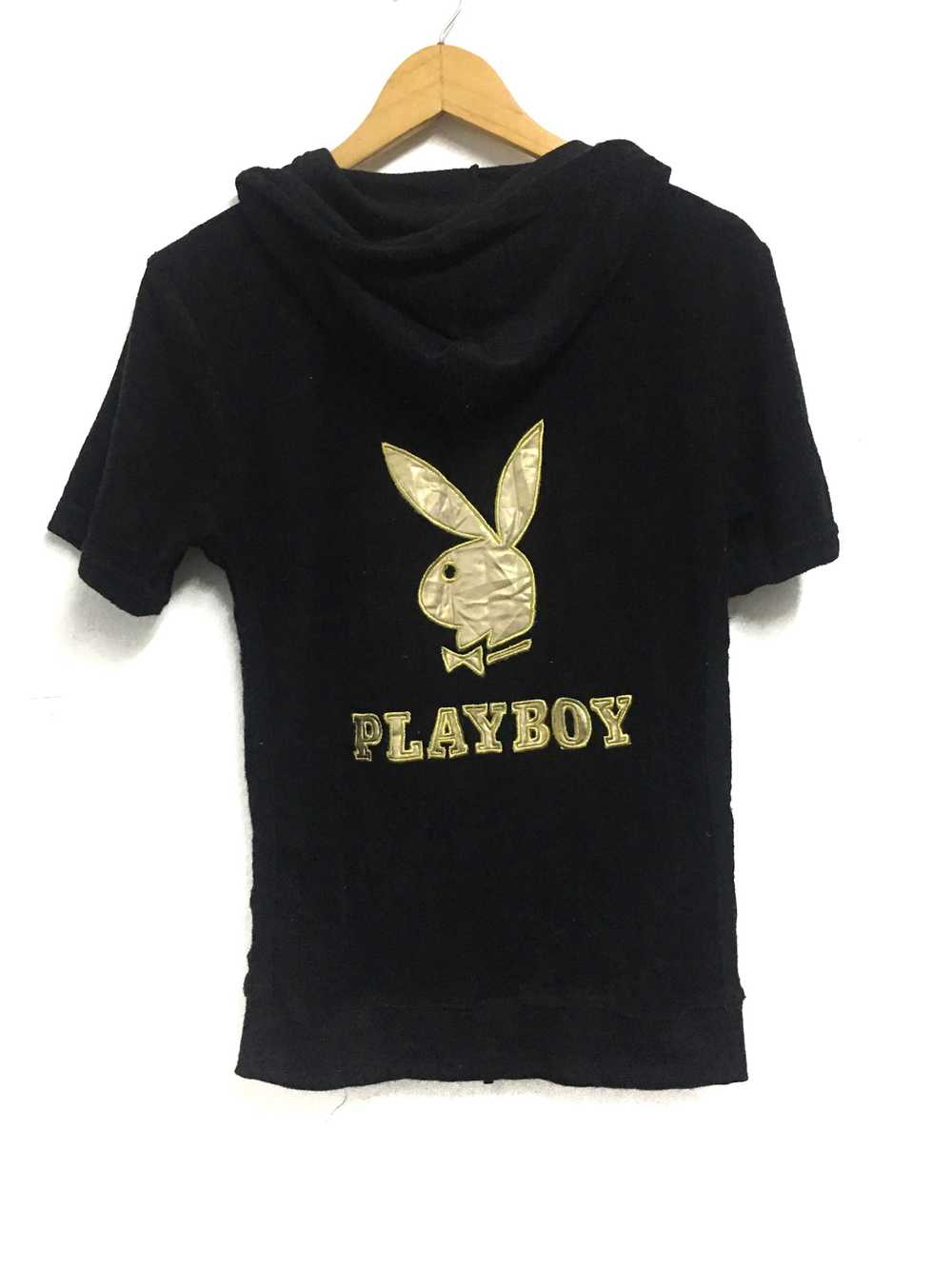 Playboy × Vintage Vintage Playboy Hoodie Big Logo… - image 1