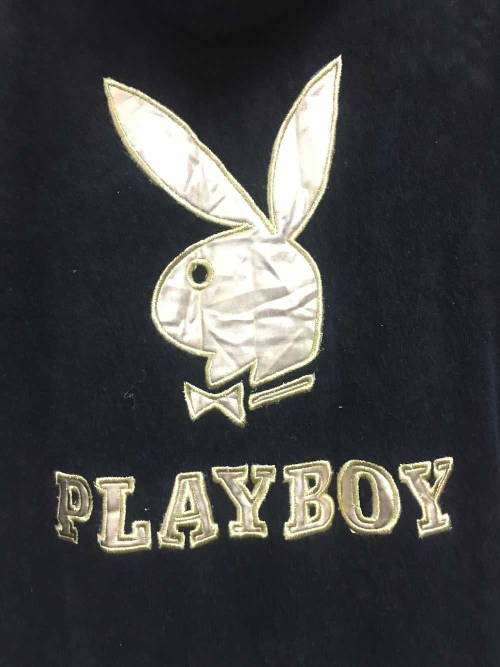 Playboy × Vintage Vintage Playboy Hoodie Big Logo… - image 4