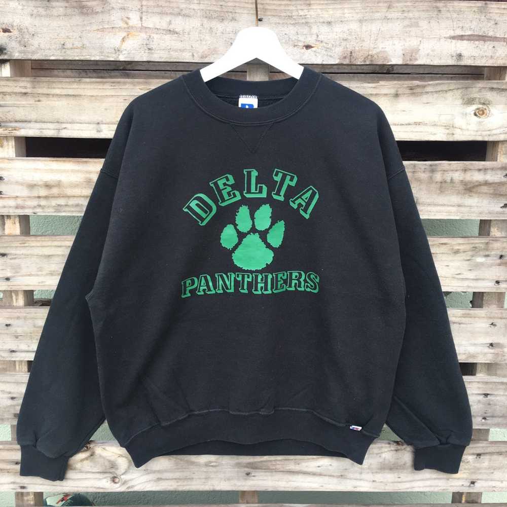Russell Athletic Delta Panthers Sweatshirt x Vint… - image 1