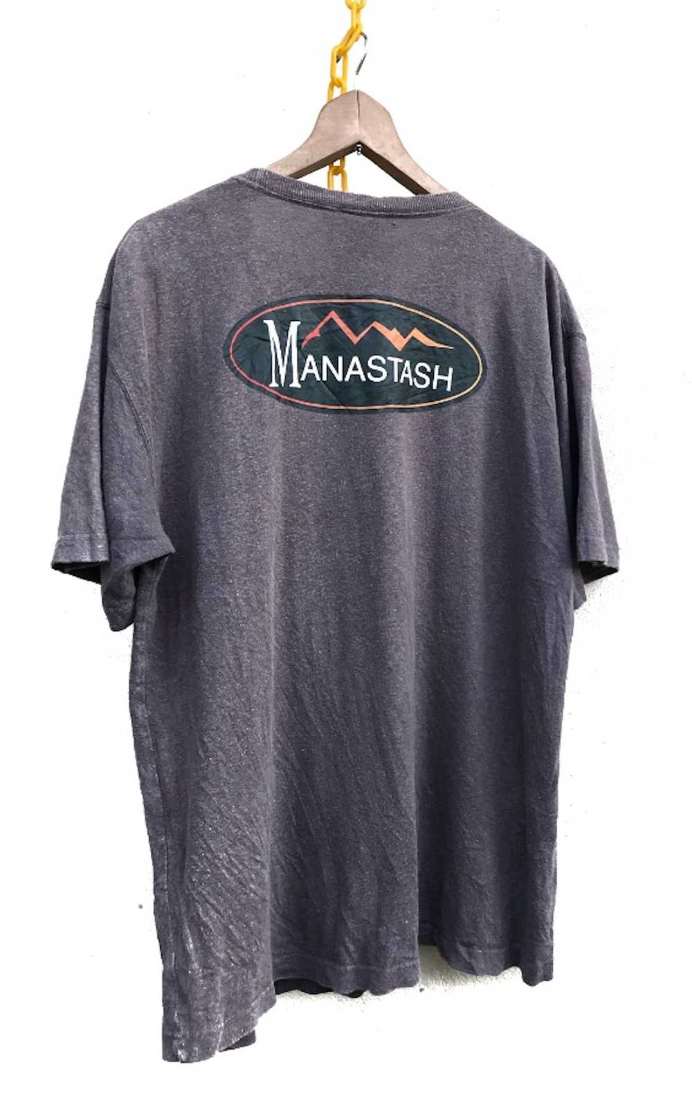 Japanese Brand × Manastash Manastash tshirt - image 1