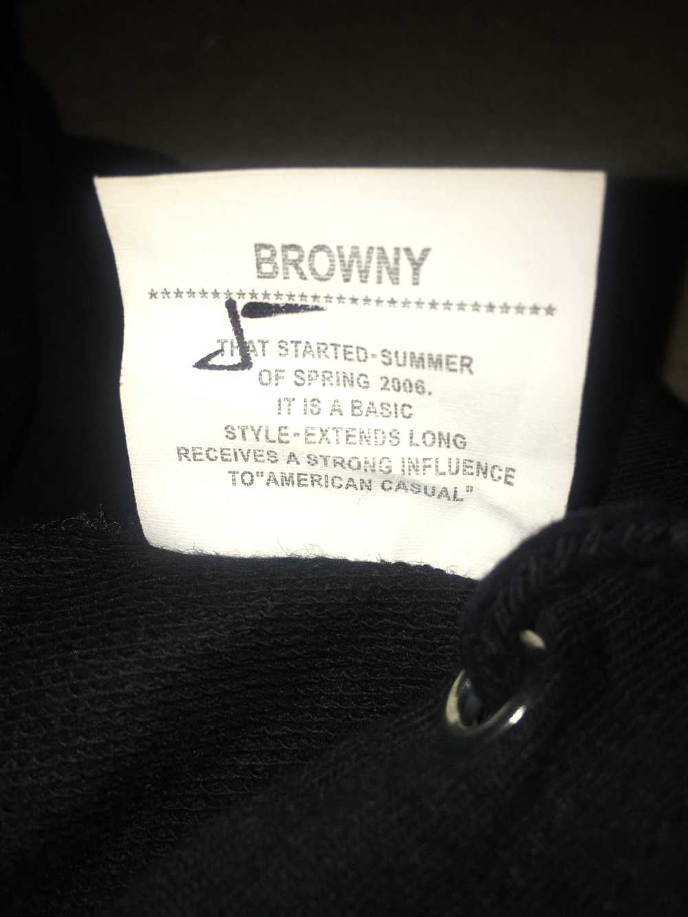Japanese Brand SS 2006 Browny hoodies Sleeveless - image 7