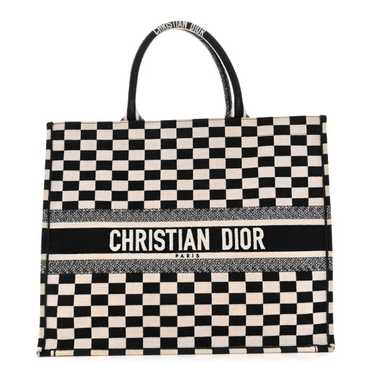 Shop Christian Dior BOOK TOTE Casual Style Calfskin Street Style A4 2WAY  Leather (M1286ZWSO_M900) by MCoT