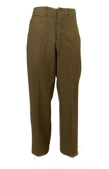 Men's WWII 1940s Kersey Wool Lined Field Pants Sz 33x31 40s Trousers WW2  Tanker