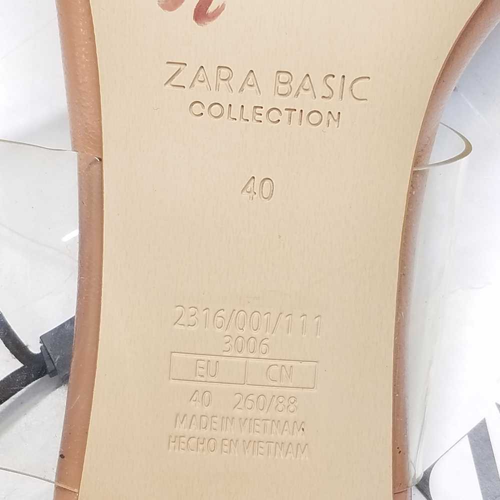 Zara Transparent Heel Sandals Beige 7.5 - image 8