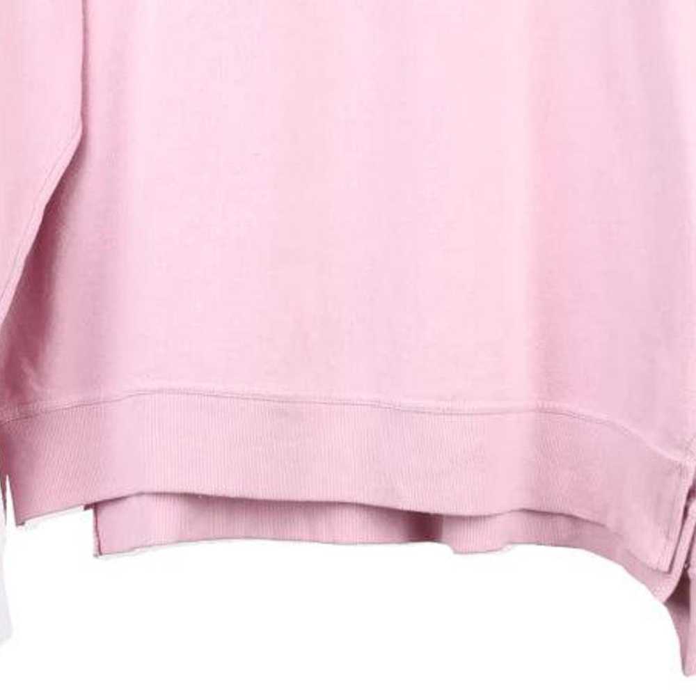 Reebok Spellout Sweatshirt - 2XL Pink Cotton Blend - image 4
