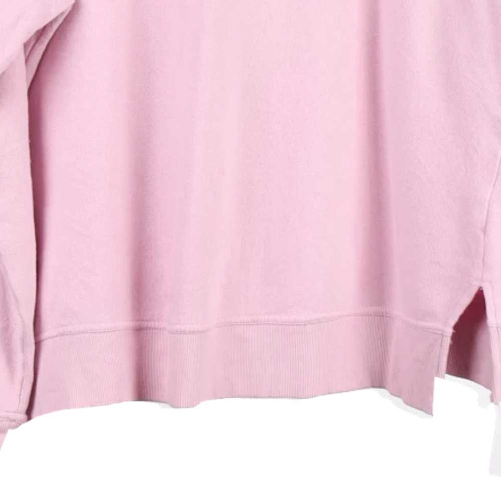 Reebok Spellout Sweatshirt - 2XL Pink Cotton Blend - image 6