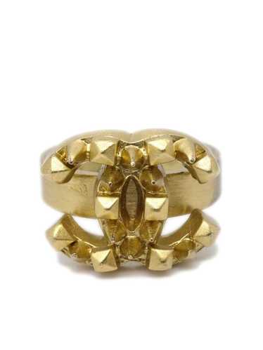 Chanel ring gold plated - Gem