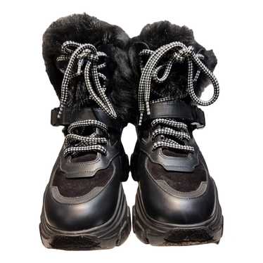 Prada Nylon Gabardine Après Ski Booties, Men, Black, Size 43/44