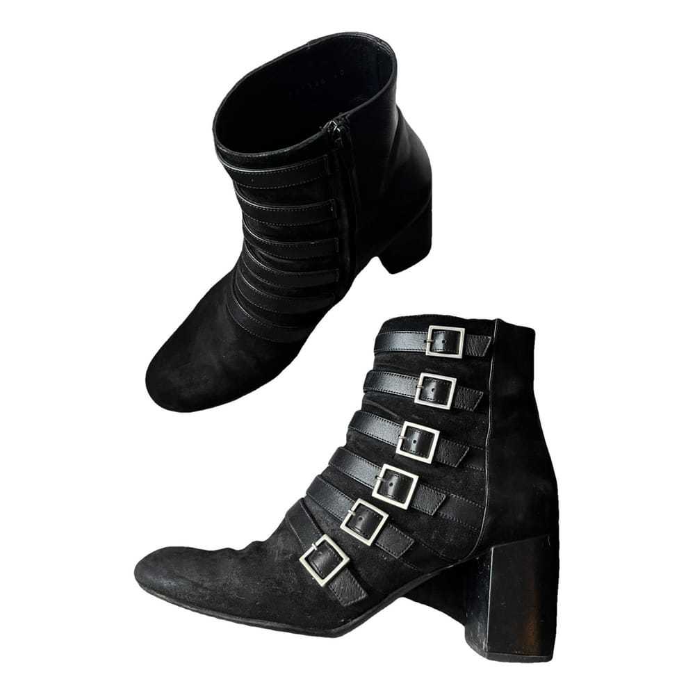 Saint Laurent Leather biker boots - image 1