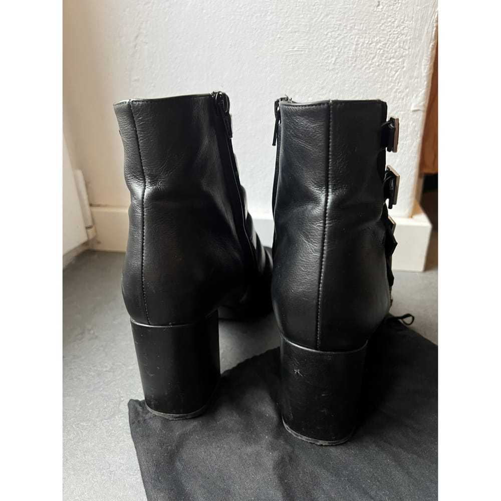 Saint Laurent Leather biker boots - image 9