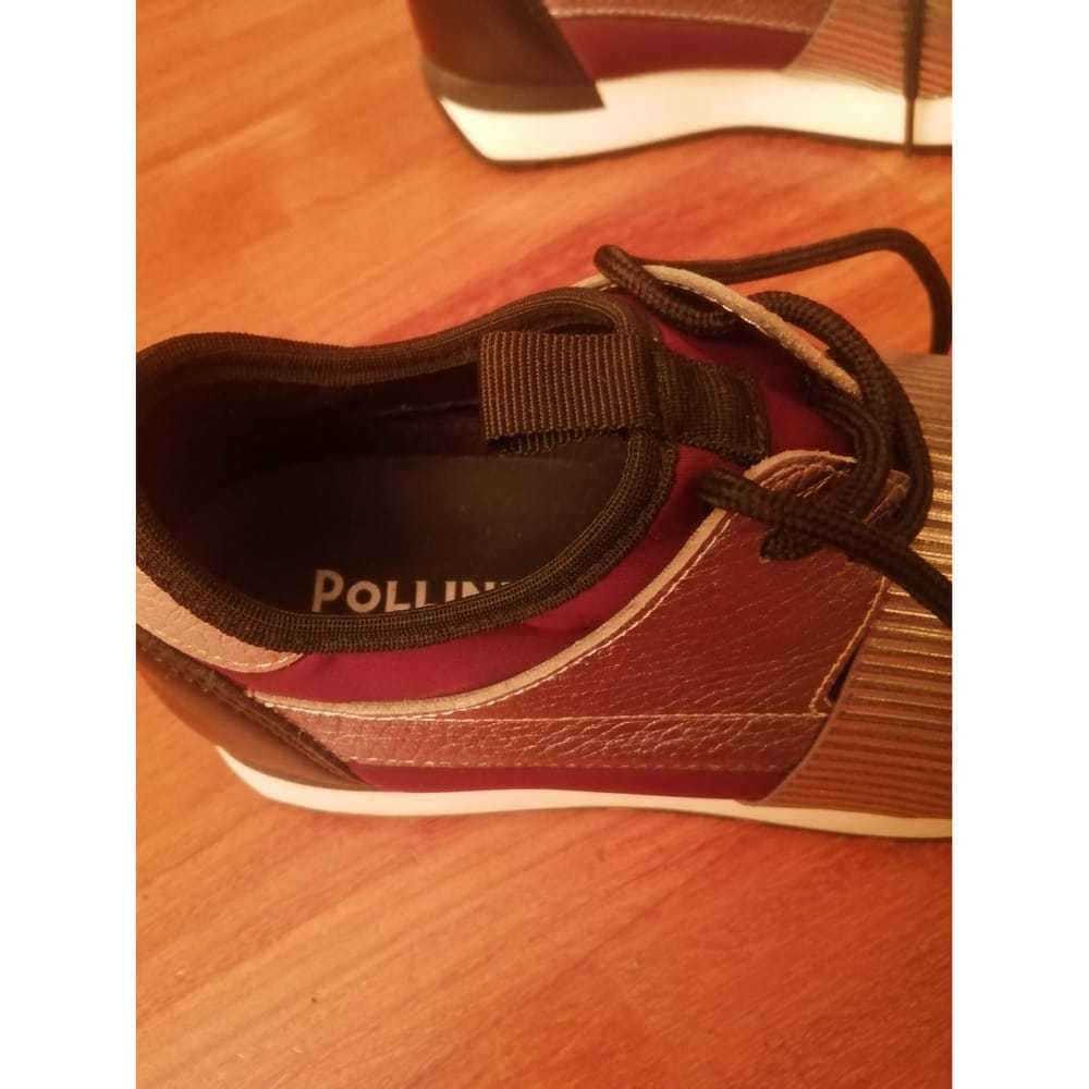 Pollini Leather trainers - image 4