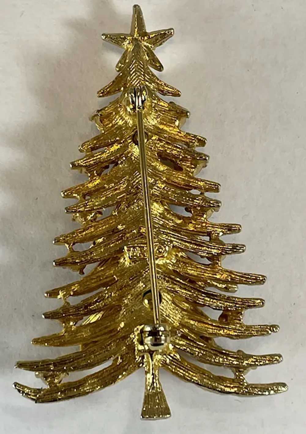 ART Three Dimensional Rhinestone Christmas Tree P… - image 3