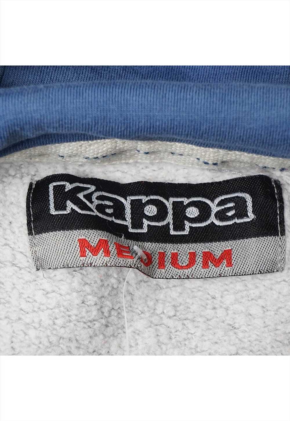 Vintage Kappa Torino Italia Graphic Grey Hoodie W… - image 3