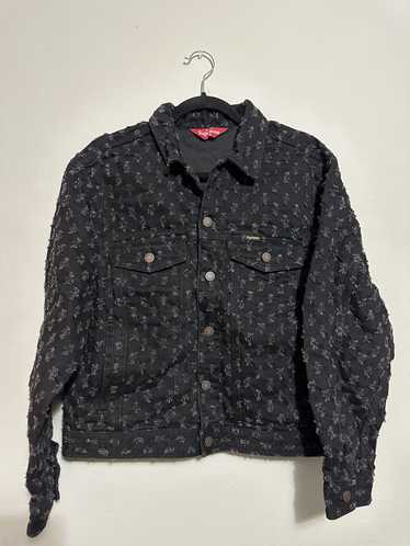 LV Supreme Denim Jacket – Piff Pets Luxury Collection