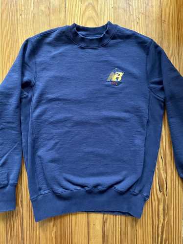 Navy blue faded crewneck crest sweatshirt Aime Leon Dore – L N F
