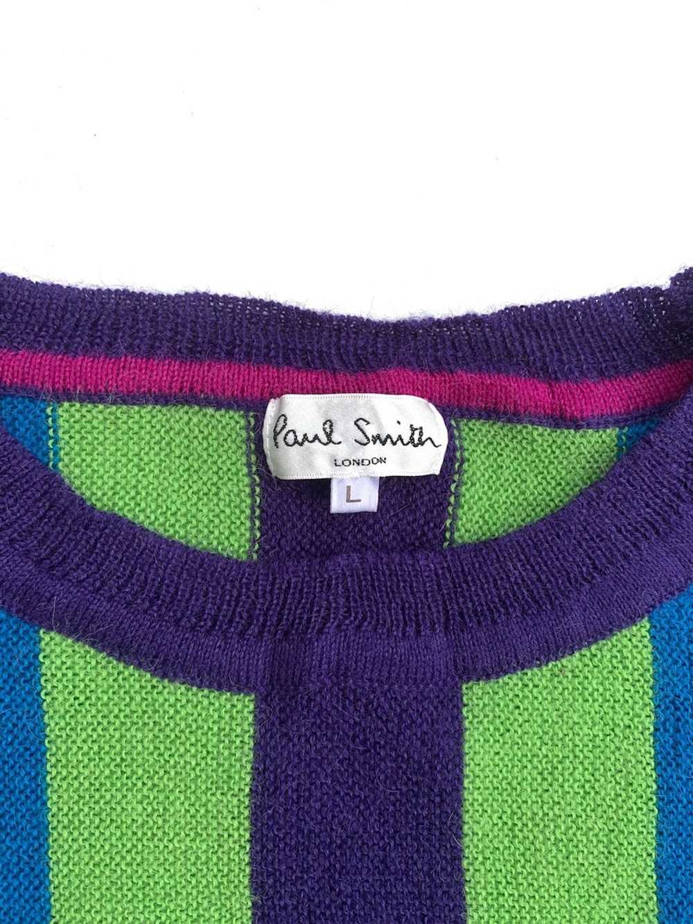 Paul Smith 🔥Vintage Paul Smith London Knit Sweat… - image 4