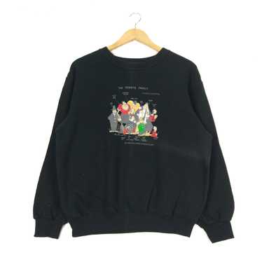 GIANNI VALENTINO x POPEYE Crewneck Sweatshirt hotsell Big Logo Spell Out Pullover / Fashion Style / Streetwear / Valentino Jeans / Large Size