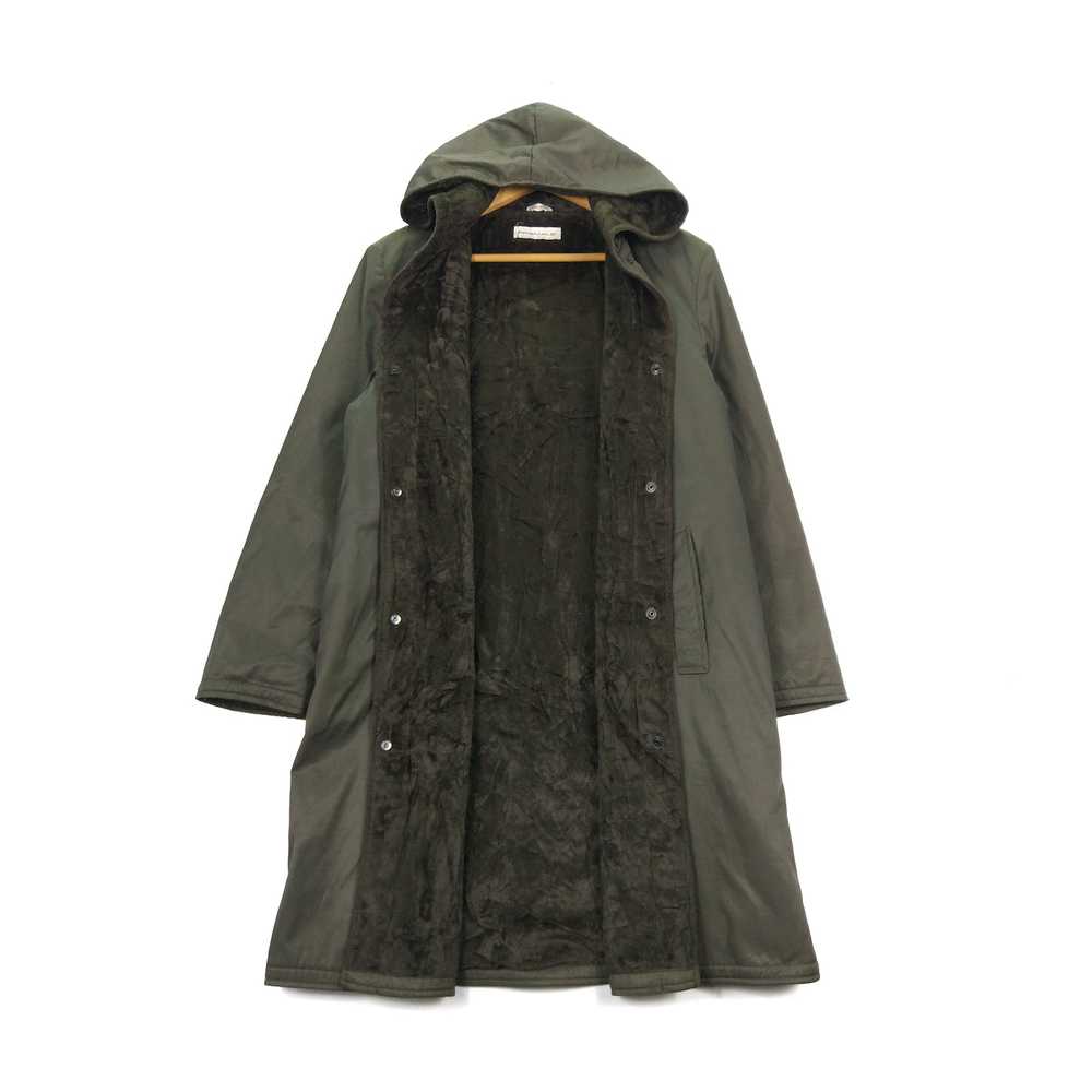Designer PRISMALEI Green Army Parkas Long Jacket … - image 2