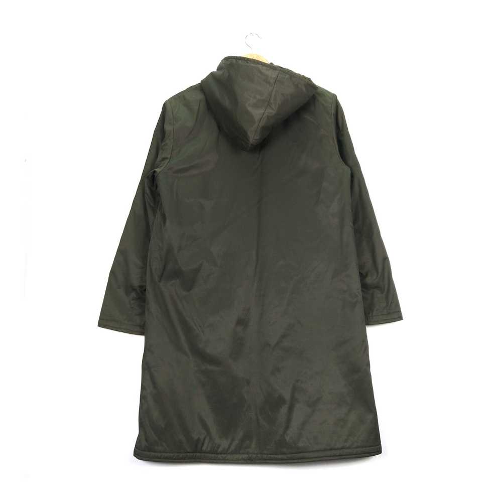 Designer PRISMALEI Green Army Parkas Long Jacket … - image 3