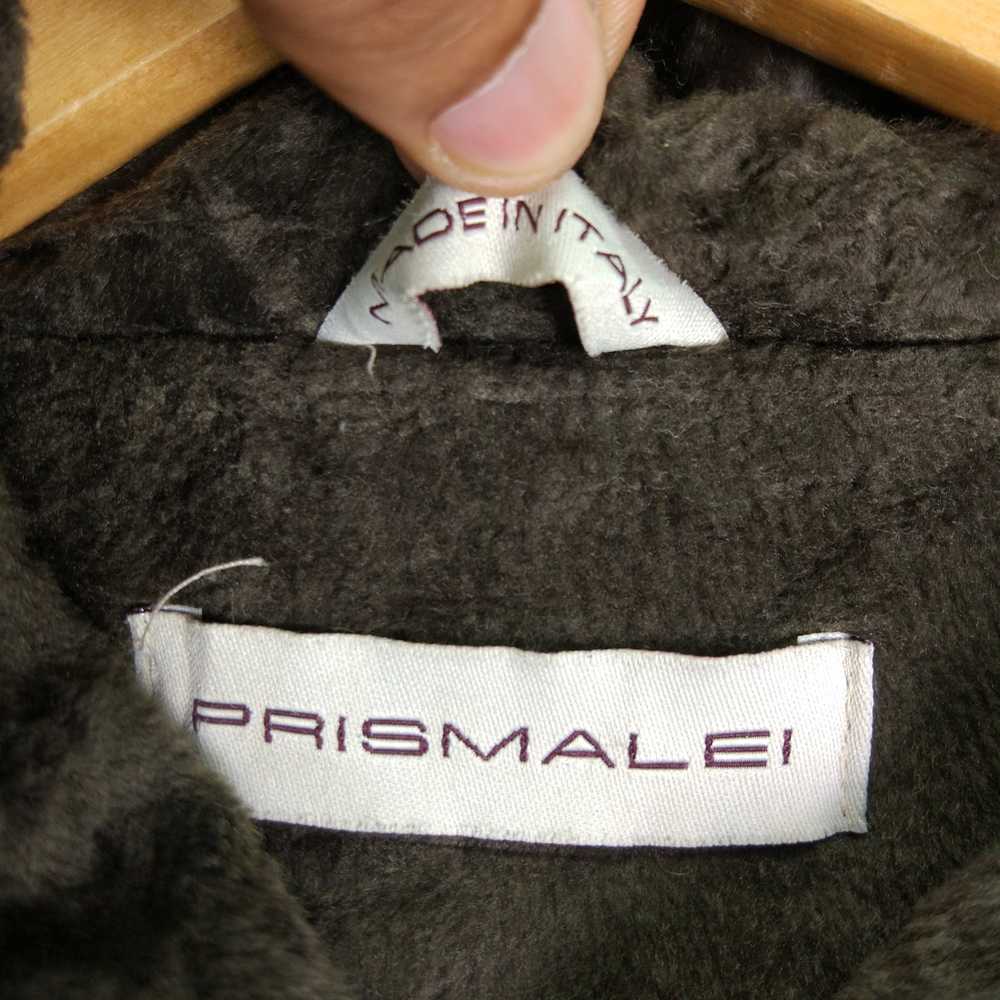 Designer PRISMALEI Green Army Parkas Long Jacket … - image 7